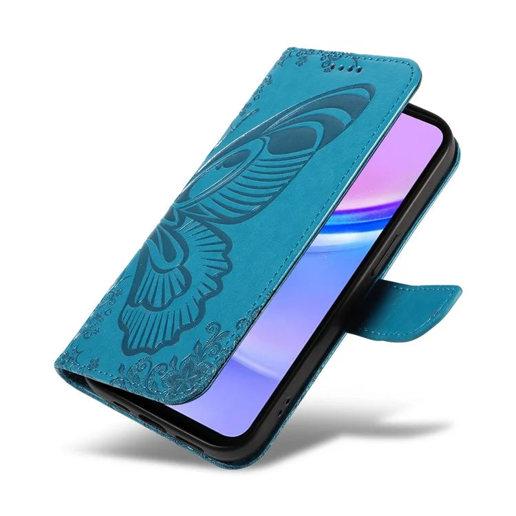 For Samsung Galaxy A16 5G Case Butterfly Pattern Leather Wallet Flip Phone Cover