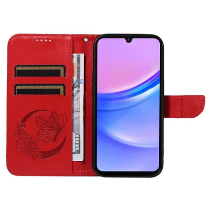 For Samsung Galaxy A16 5G Case Butterfly Pattern Leather Wallet Flip Phone Cover