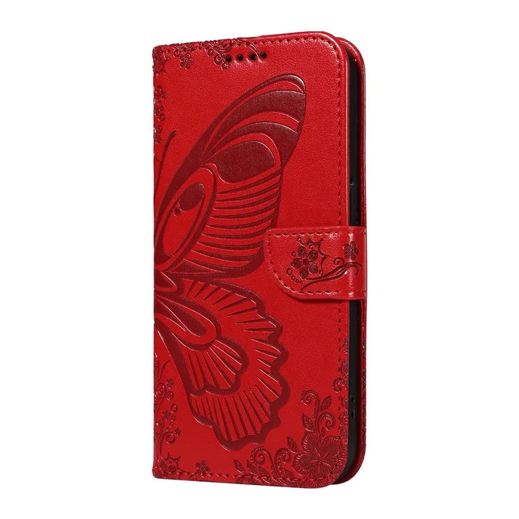 For Samsung Galaxy A16 5G Case Butterfly Pattern Leather Wallet Flip Phone Cover