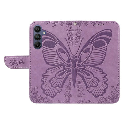 For Samsung Galaxy A16 5G Case Butterfly Pattern Leather Wallet Flip Phone Cover