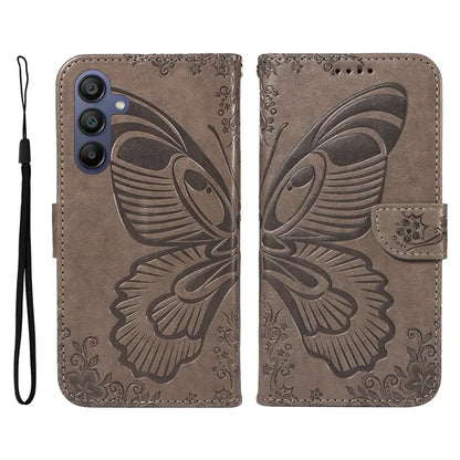 For Samsung Galaxy A16 5G Case Butterfly Pattern Leather Wallet Flip Phone Cover