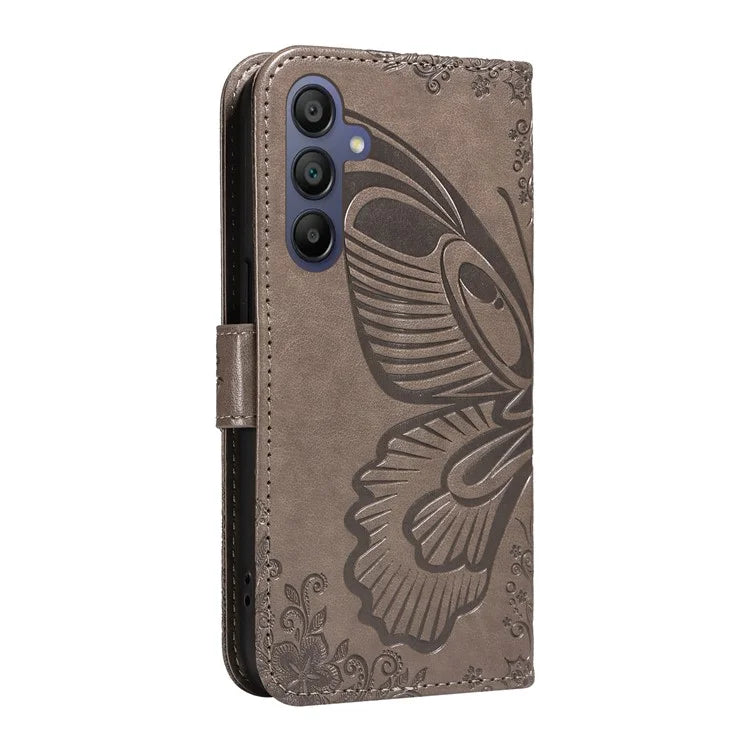 For Samsung Galaxy A16 5G Case Butterfly Pattern Leather Wallet Flip Phone Cover