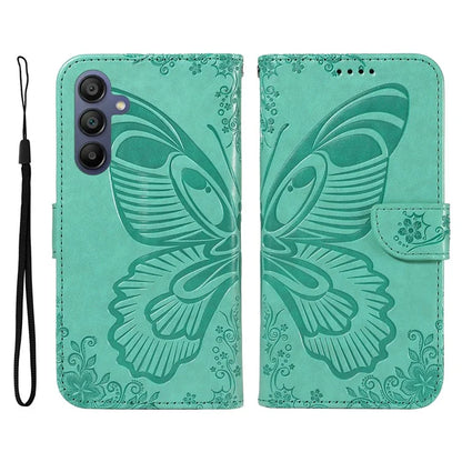 For Samsung Galaxy A16 5G Case Butterfly Pattern Leather Wallet Flip Phone Cover