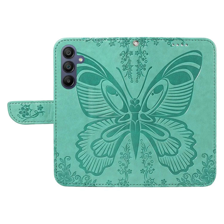 For Samsung Galaxy A16 5G Case Butterfly Pattern Leather Wallet Flip Phone Cover