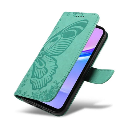 For Samsung Galaxy A16 5G Case Butterfly Pattern Leather Wallet Flip Phone Cover