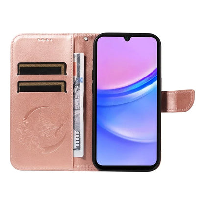 For Samsung Galaxy A16 5G Case Butterfly Pattern Leather Wallet Flip Phone Cover