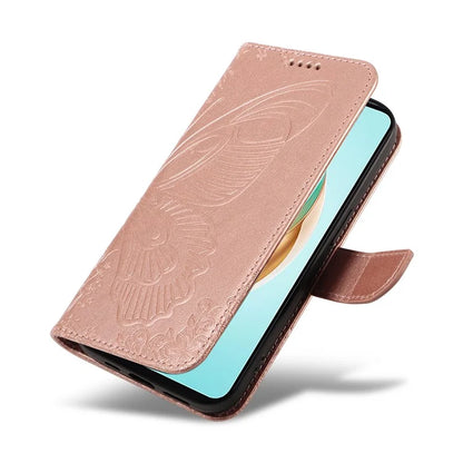 For Honor X6b 4G Case Butterfly Pattern Leather Wallet Flip Phone Cover
