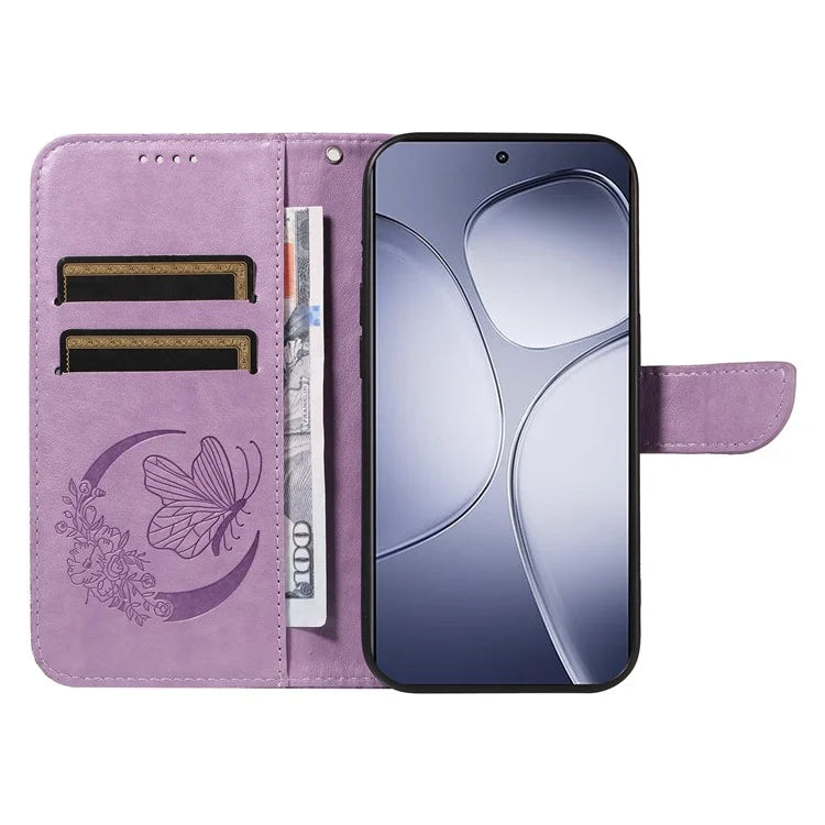 For Xiaomi Redmi K70 Ultra Case Butterfly Pattern Leather Wallet Flip Phone Cover