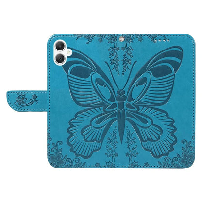 For Samsung Galaxy A06 Case Butterfly Pattern Leather Wallet Flip Phone Cover