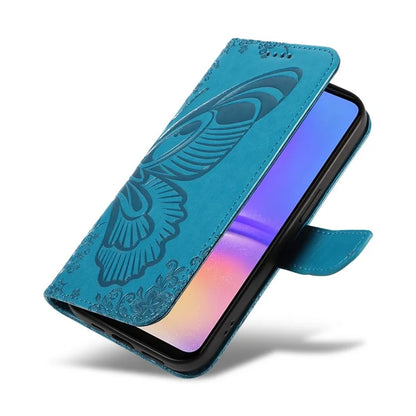 For Samsung Galaxy A06 Case Butterfly Pattern Leather Wallet Flip Phone Cover