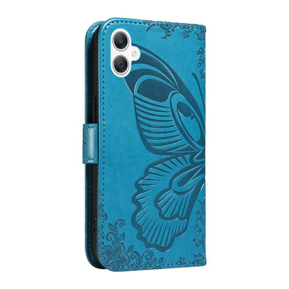 For Samsung Galaxy A06 Case Butterfly Pattern Leather Wallet Flip Phone Cover