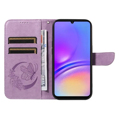 For Samsung Galaxy A06 Case Butterfly Pattern Leather Wallet Flip Phone Cover