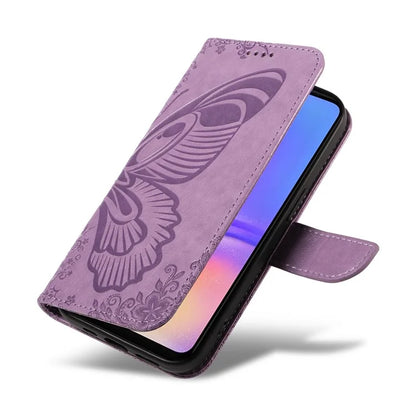 For Samsung Galaxy A06 Case Butterfly Pattern Leather Wallet Flip Phone Cover