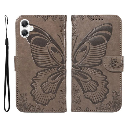 For Samsung Galaxy A06 Case Butterfly Pattern Leather Wallet Flip Phone Cover