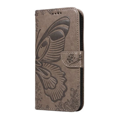 For Samsung Galaxy A06 Case Butterfly Pattern Leather Wallet Flip Phone Cover