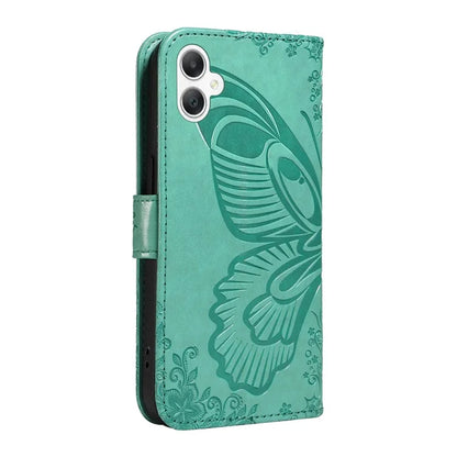 For Samsung Galaxy A06 Case Butterfly Pattern Leather Wallet Flip Phone Cover
