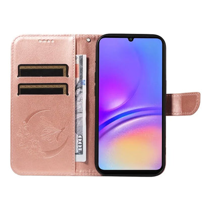 For Samsung Galaxy A06 Case Butterfly Pattern Leather Wallet Flip Phone Cover