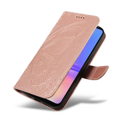 For Samsung Galaxy A06 Case Butterfly Pattern Leather Wallet Flip Phone Cover