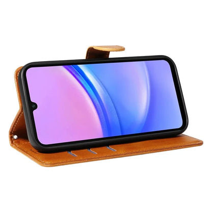 For Samsung Galaxy A16 5G Case Flip Wallet T-Shape Lines Leather Phone Cover