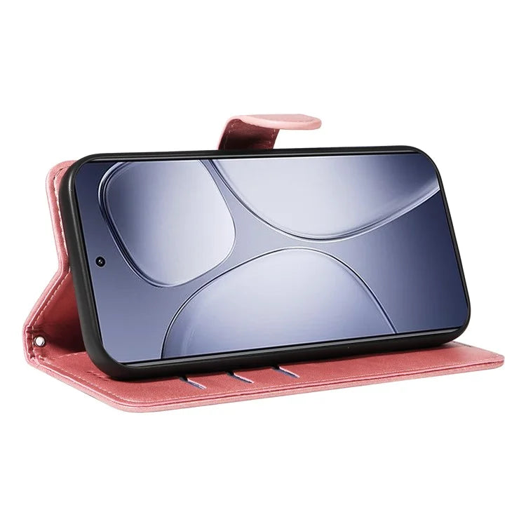 For Xiaomi Redmi K70 Ultra Case Flip Wallet T-Shape Lines Leather Phone Cover