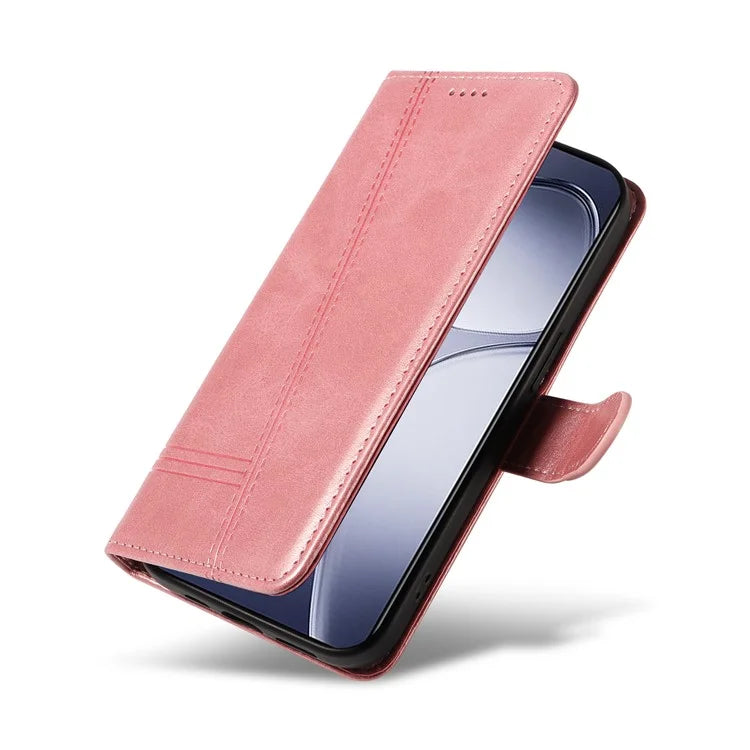 For Xiaomi Redmi K70 Ultra Case Flip Wallet T-Shape Lines Leather Phone Cover