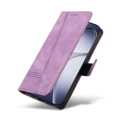 For Xiaomi Redmi K70 Ultra Case Flip Wallet T-Shape Lines Leather Phone Cover