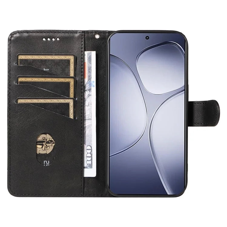 For Xiaomi Redmi K70 Ultra Case Flip Wallet T-Shape Lines Leather Phone Cover
