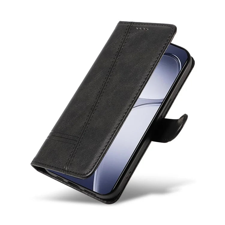 For Xiaomi Redmi K70 Ultra Case Flip Wallet T-Shape Lines Leather Phone Cover