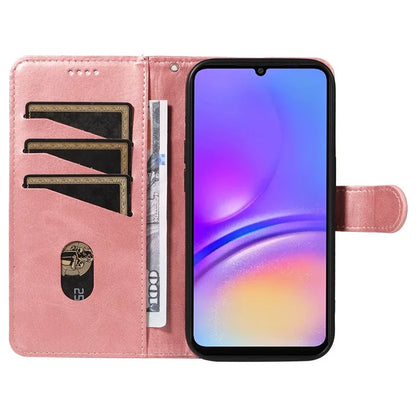 For Samsung Galaxy A06 Case Flip Wallet T-Shape Lines Leather Phone Cover