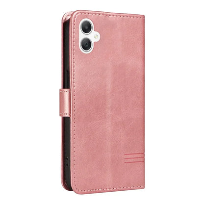 For Samsung Galaxy A06 Case Flip Wallet T-Shape Lines Leather Phone Cover