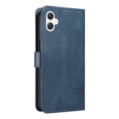 For Samsung Galaxy A06 Case Flip Wallet T-Shape Lines Leather Phone Cover