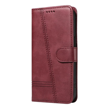 For Samsung Galaxy A06 Case Flip Wallet T-Shape Lines Leather Phone Cover