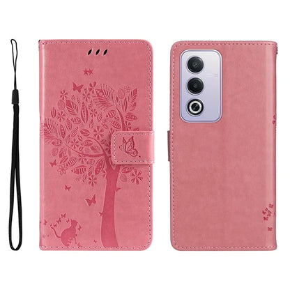 KT Imprinting Flower Series-3 For Xiaomi Redmi K70 Ultra Case Cat Tree Pattern Flip Leather Phone Cover