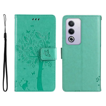 KT Imprinting Flower Series-3 For Xiaomi Redmi K70 Ultra Case Cat Tree Pattern Flip Leather Phone Cover