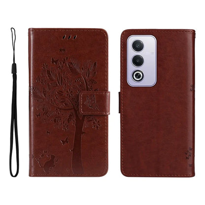 KT Imprinting Flower Series-3 For Xiaomi Redmi K70 Ultra Case Cat Tree Pattern Flip Leather Phone Cover