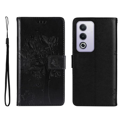 KT Imprinting Flower Series-3 For Xiaomi Redmi K70 Ultra Case Cat Tree Pattern Flip Leather Phone Cover