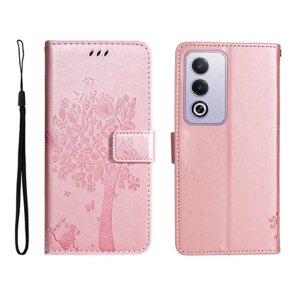 KT Imprinting Flower Series-3 For Xiaomi Redmi K70 Ultra Case Cat Tree Pattern Flip Leather Phone Cover