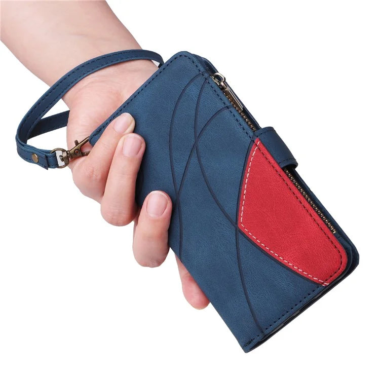 KT Multi-Function Series-5 For Samsung Galaxy A16 5G Case Zipper Wallet Leather Phone Cover Stand