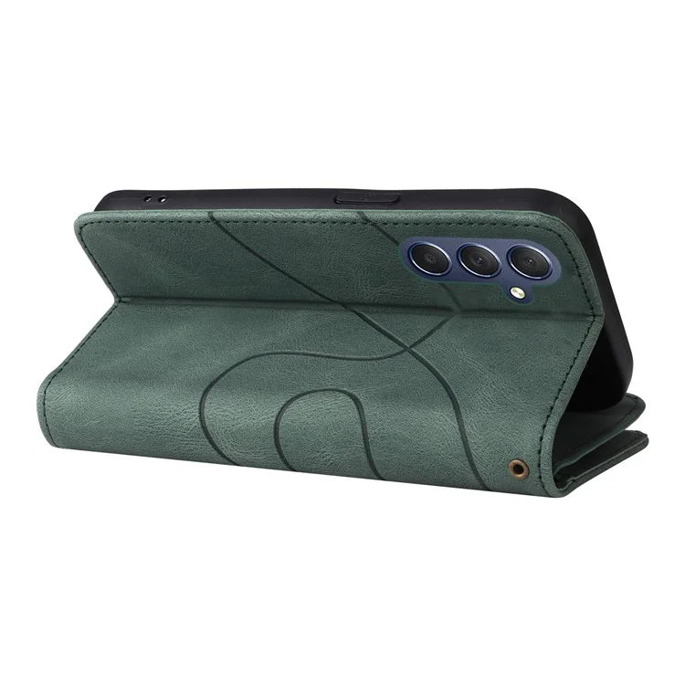 KT Multi-Function Series-5 For Samsung Galaxy A16 5G Case Zipper Wallet Leather Phone Cover Stand