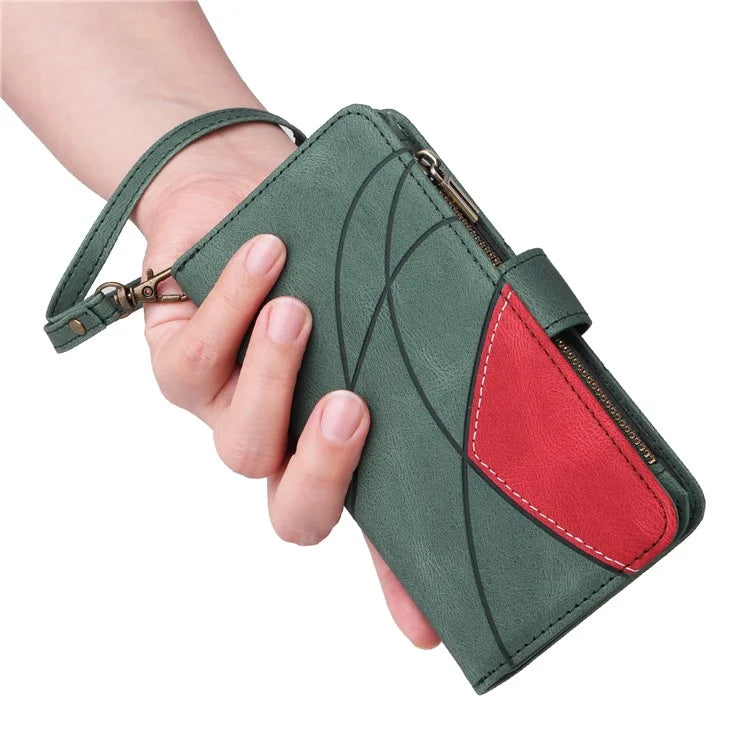 KT Multi-Function Series-5 For Samsung Galaxy A16 5G Case Zipper Wallet Leather Phone Cover Stand