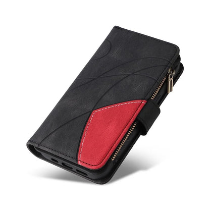 KT Multi-Function Series-5 For Samsung Galaxy A16 5G Case Zipper Wallet Leather Phone Cover Stand