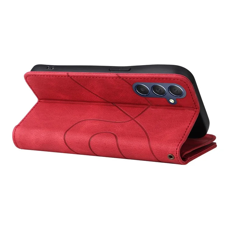 KT Multi-Function Series-5 For Samsung Galaxy A16 5G Case Zipper Wallet Leather Phone Cover Stand