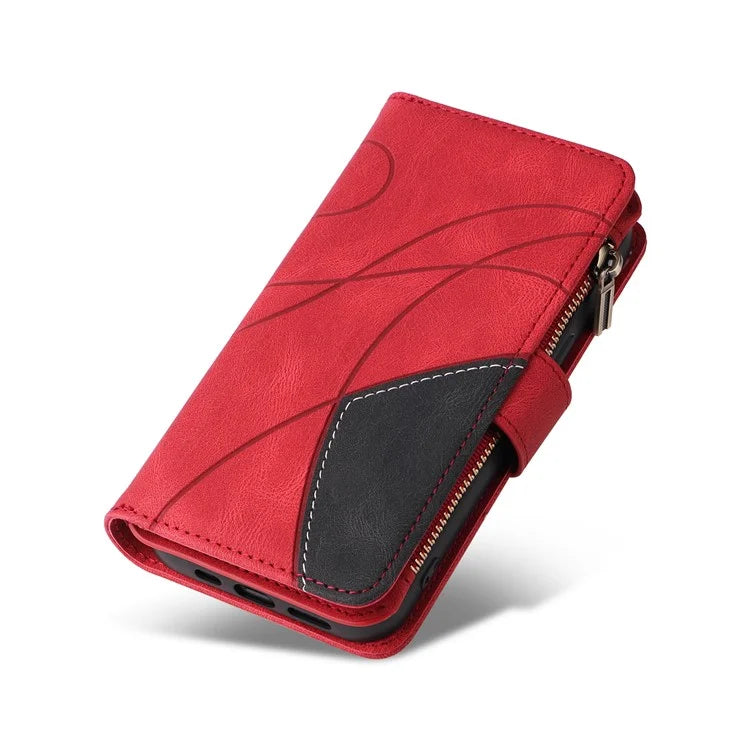 KT Multi-Function Series-5 For Samsung Galaxy A16 5G Case Zipper Wallet Leather Phone Cover Stand