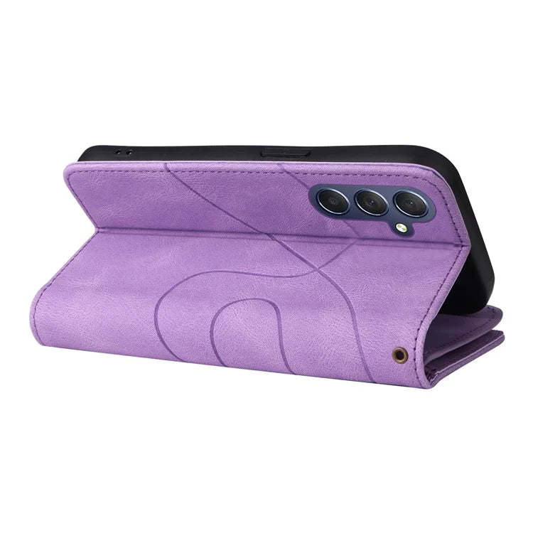 KT Multi-Function Series-5 For Samsung Galaxy A16 5G Case Zipper Wallet Leather Phone Cover Stand