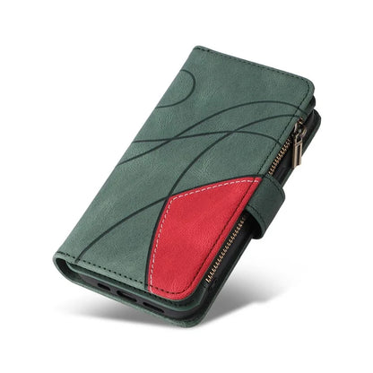 KT Multi-Function Series-5 For Samsung Galaxy A06 Case Zipper Wallet Leather Phone Cover Stand