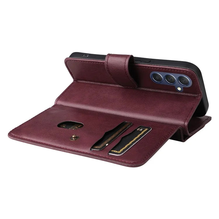 KT Multi-Functional Series-1 For Samsung Galaxy A16 5G Case 10 Card Holder Leather Phone Cover Stand