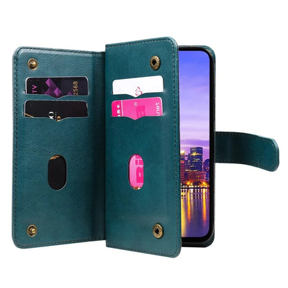 KT Multi-Functional Series-1 For Samsung Galaxy A16 5G Case 10 Card Holder Leather Phone Cover Stand