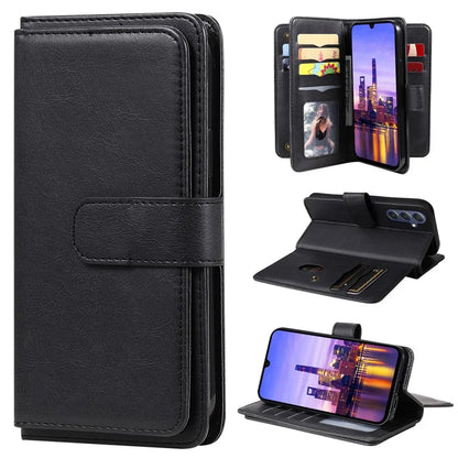 KT Multi-Functional Series-1 For Samsung Galaxy A16 5G Case 10 Card Holder Leather Phone Cover Stand