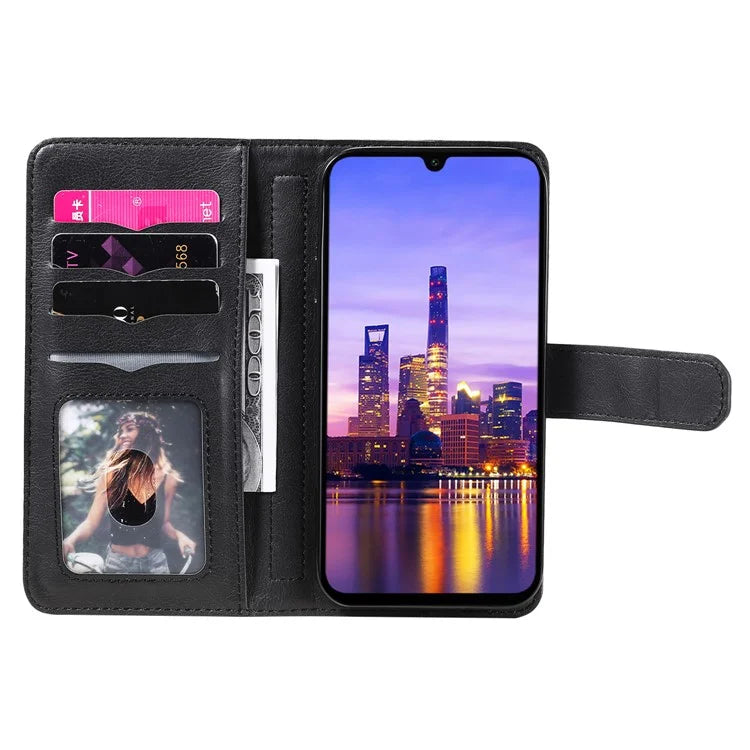KT Multi-Functional Series-1 For Samsung Galaxy A16 5G Case 10 Card Holder Leather Phone Cover Stand