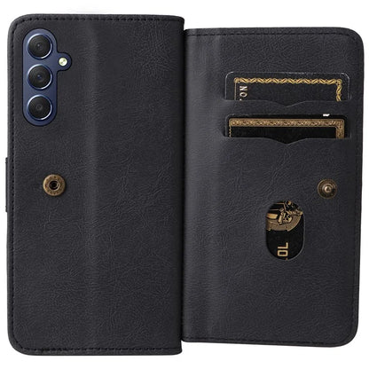 KT Multi-Functional Series-1 For Samsung Galaxy A16 5G Case 10 Card Holder Leather Phone Cover Stand
